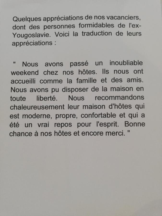 Chez Marlyse-Chambres Et Table D'Hotes Saint-Maurice-sur-Moselle Eksteriør billede